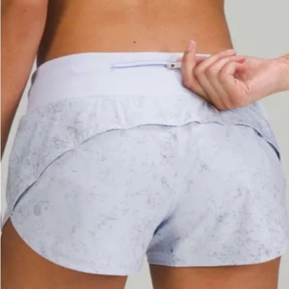 lululemon athletica Light Gray Athletic Shorts